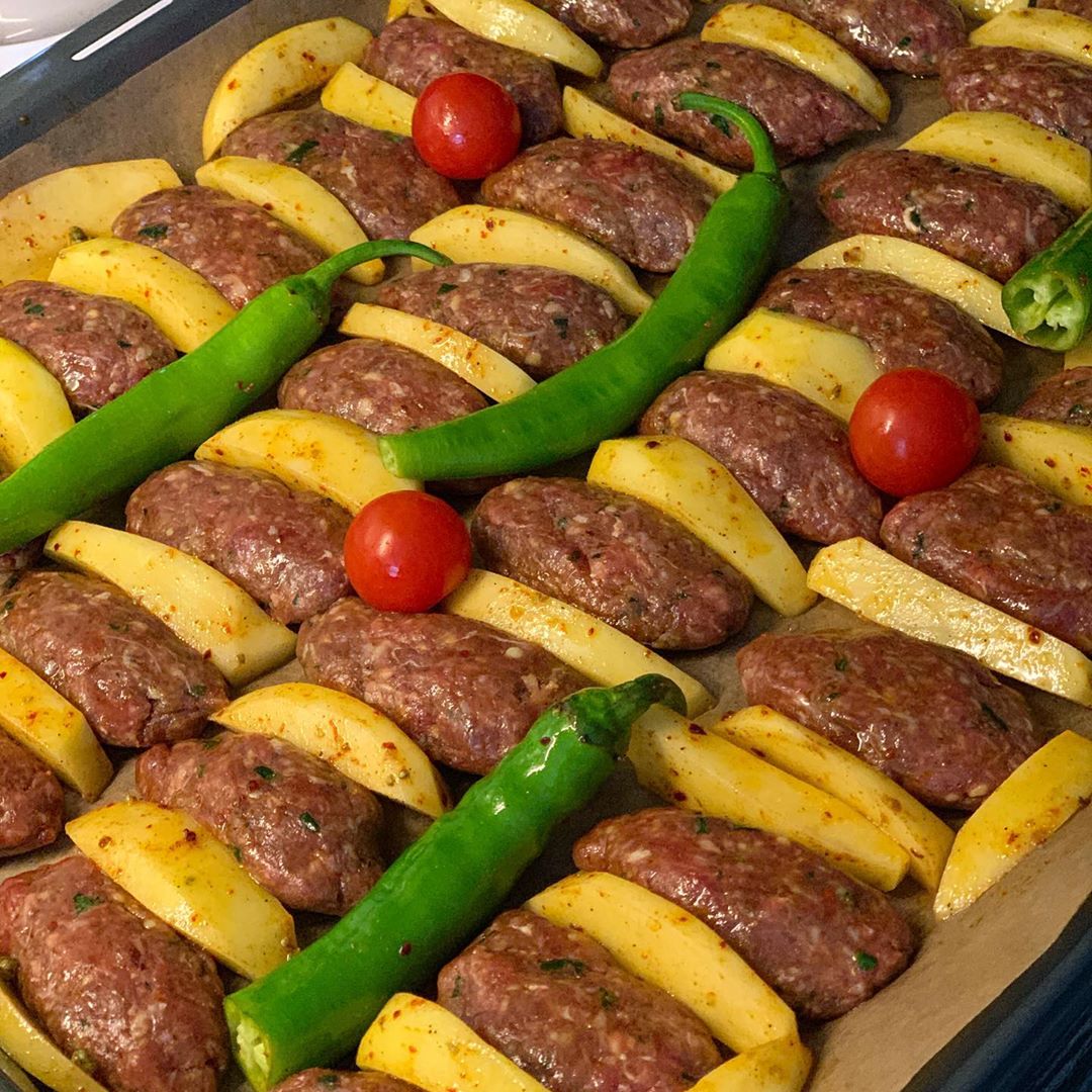 fırında köfte